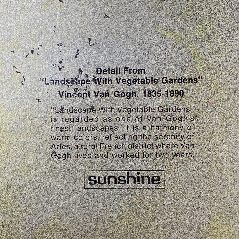 Sunshine Biscuits Van Gogh Art Tin 13.5